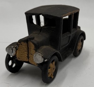 Vintage Cast Iron Model T Style Automobile Car Figurine