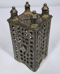 Cast Metal Architectural Building with Cupola Towers