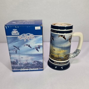 Miller Brewing Terry Redlin Silent Sunset Collector Beer Stein with Box