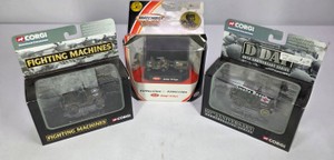 Corgi &amp Matchbox Military Die-Cast Vehicles Jeep Willys D-Day