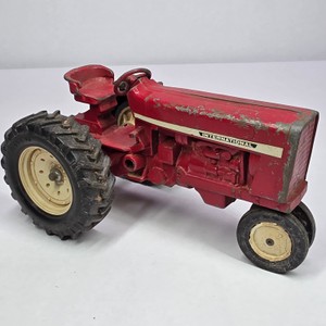 Vintage International Farmall Red Die-Cast Toy Tractor
