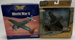 WWII Die-Cast Aircraft Corgi P-47D Thunderbolt &amp Forces of Valor IL-2