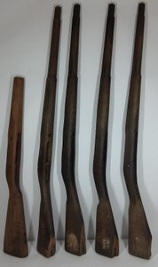 Antique Wooden Long Gun Stocks