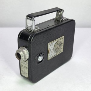 Vintage Eastman Kodak Cine-Kodak Eight 8mm Movie Camera  Black Leatherette Body