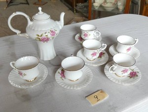 Ramex Bone China of Romania tea set