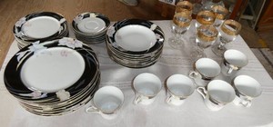 Beautiful Charisma Black Mikasa fine china