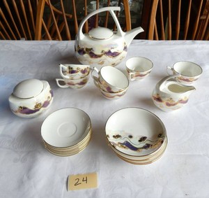JIESIA Fine bone china from Lithuania - Tea set - Rare