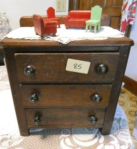 Antique Childrens Play Dresser