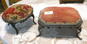 Two Antique footstools