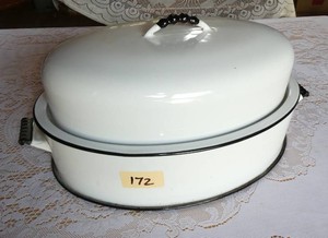 Vollrath Kook King Ware Enamelware Roaster