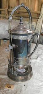 Antique tilting water coffee pitcher