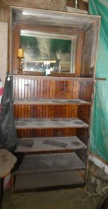 Vintage display cabinet