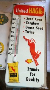 Vintage New in Original box United Hagie Seed thermometer