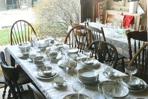 Would you go to a Dinner Party in a BARN 
