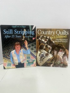 Two Quilting Books Still Stripping after 25 Years and Country Quilts