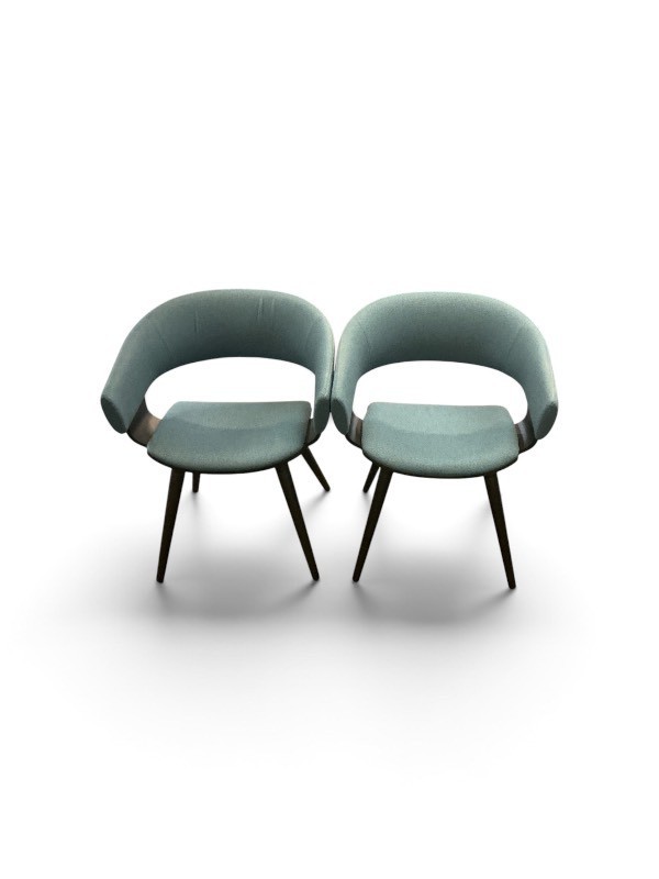 Pair of Allermuir Mollie Chair by Senator Retail $1300 Each