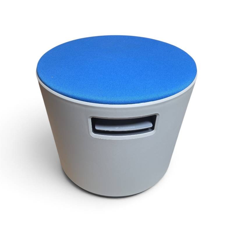 Steelcase Turnstone Buoy active sitting stool blue Retail $1200