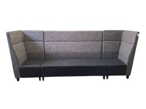 3 Piece National Fringe High Back Modular Lounge Sofa Retail $5200