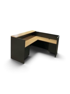 Reception Desk With File Drawers Retail $1599