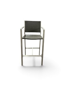 Set of Two Metal Pub Chairs Retail $299