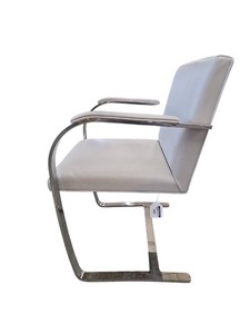 Set of two Knoll Brno Flat Bar Chairs retail price $2500 each
