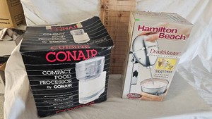 Hamilton Beach Drink Mixer and Conair Compact Food Processor