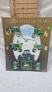 John Deere Tin Lith Sign