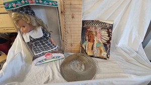 Victorian Collection Doll, Butterfly Windspinner, Indians of the Northwest Book