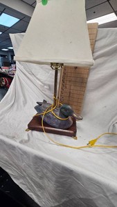 Duck Decoy Lamp with Shade