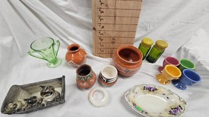 UV Reactive Cream Pitcher(30s), Hazel Atlas SPVarious Pottery Pieces
