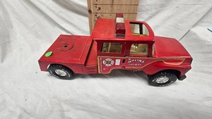 Nylint Fire Ladder Truck 60s70s Pressed Steel