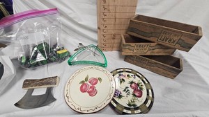 Kraft Wood Cheese Boxes, John Deere Die Cast Replicas