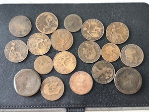 Great Britain One Penny Coins