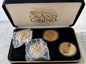 Grand Casino Collector Coin Series 1995-1996