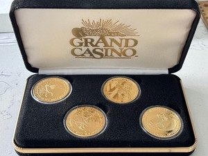 Grand Casino Collector Coin Series 1997-1998