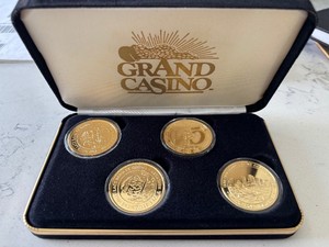 Grand Casino Collector Coin Series 1998-1999