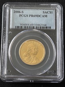 2006-S Sacagawea Dollar Proof PCGS PR69 Deep Cameo
