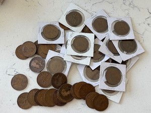 Great Britain One Penny Coins