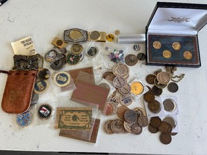 Coins, Tokens, Medallions