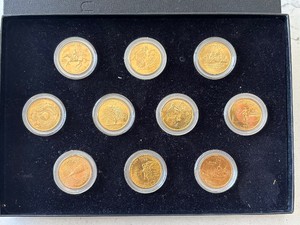 1999-2000 Gold Plated State Quarters