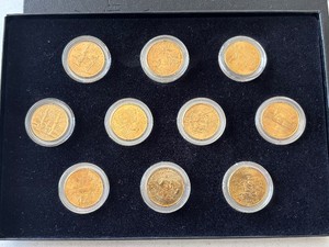 2001-2002 Gold Plated State Quarters