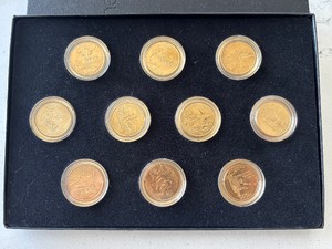 2007-2008 Gold Plated State Quarters