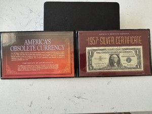 1957 Blue Seal $1 Dollar Silver Certificate