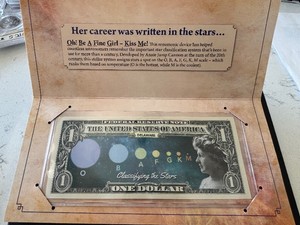 $1 Dollar U.S. Innovation Colorized Federal Reserve Note - Classifying the Stars