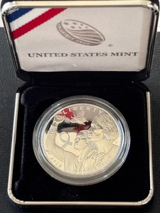 2018-P Breast Cancer Awareness Silver Dollar