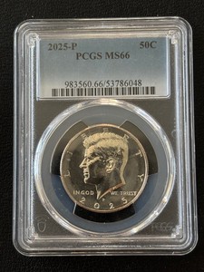 2025-P Kennedy Half Dollar PCGS MS66