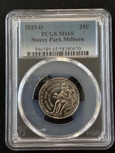 2025-D Stacey Park Milbern Quarter PCGS MS65
