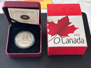 2013 Canada $10 Dollar Hockey Fine Silver Coin