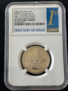 2020-S Sacagawea Dollar Proof NGC PF70 Ultra Cameo