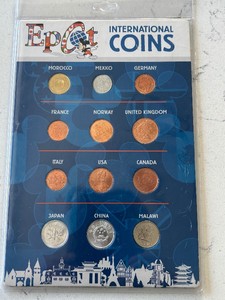 Epcot International Coins
